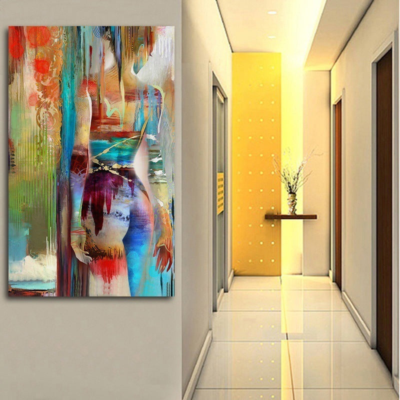 Abstract art beauty decorative painting