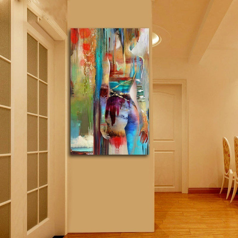Abstract art beauty decorative painting