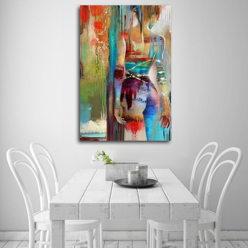 Abstract art beauty decorative painting