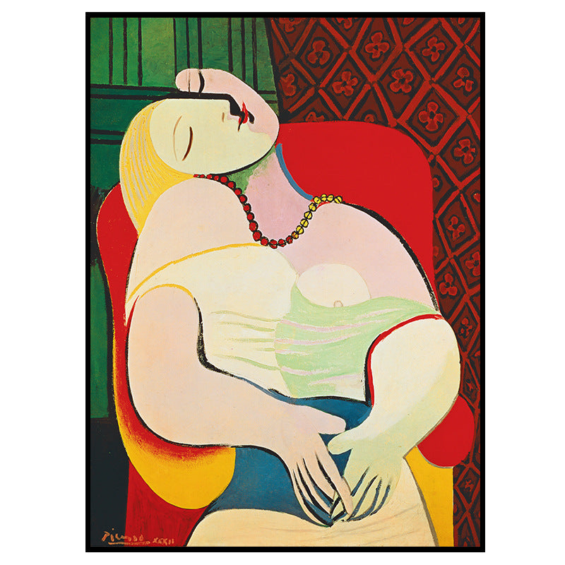 Porch abstract decorative painting