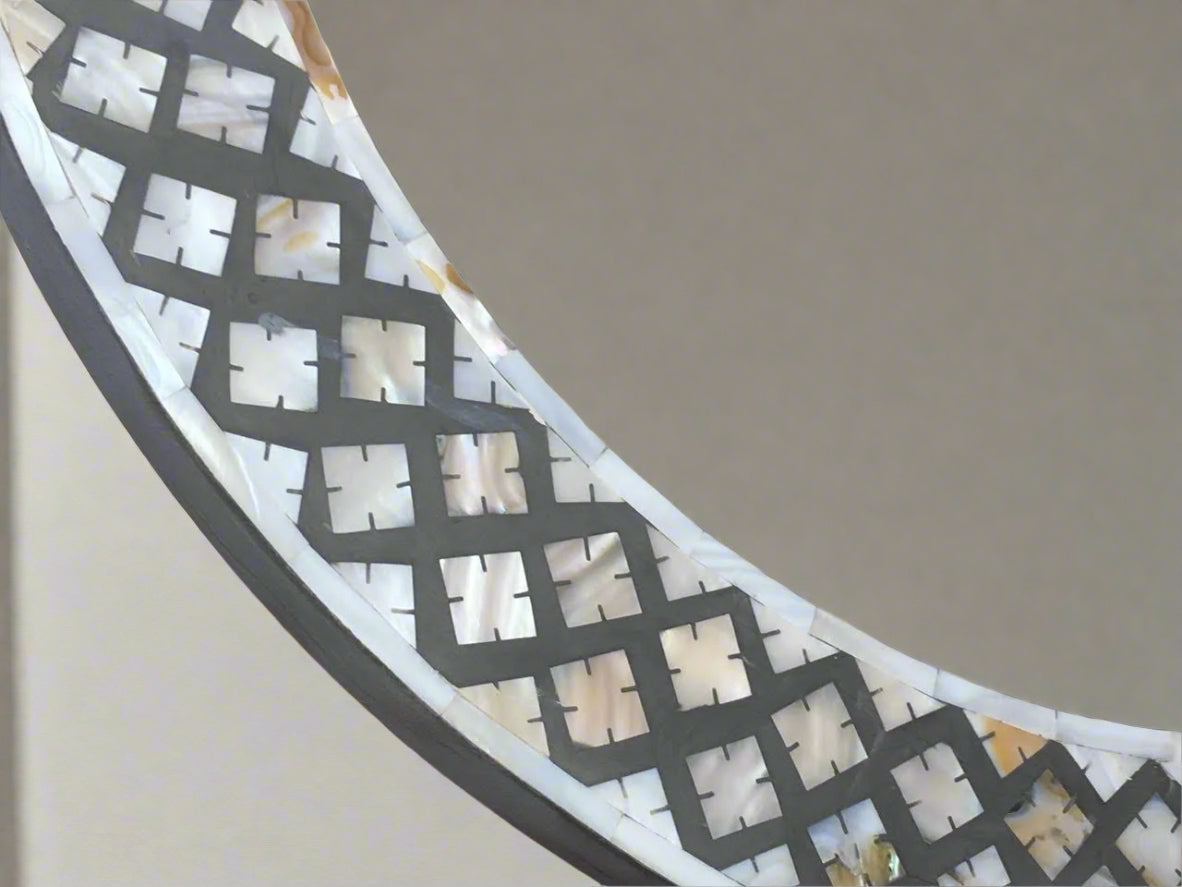 Mother of Pearl inlay wall Mirror Frame image 4