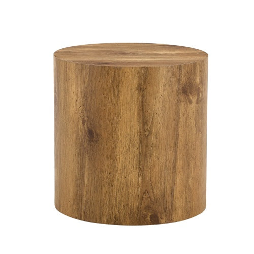 The Cylindrical Wooden side Table