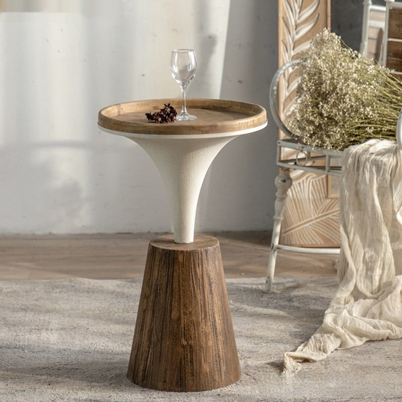 Living Room Home Solid Wood Small side Table