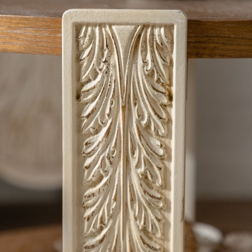 Carved Wooden Coffee Table