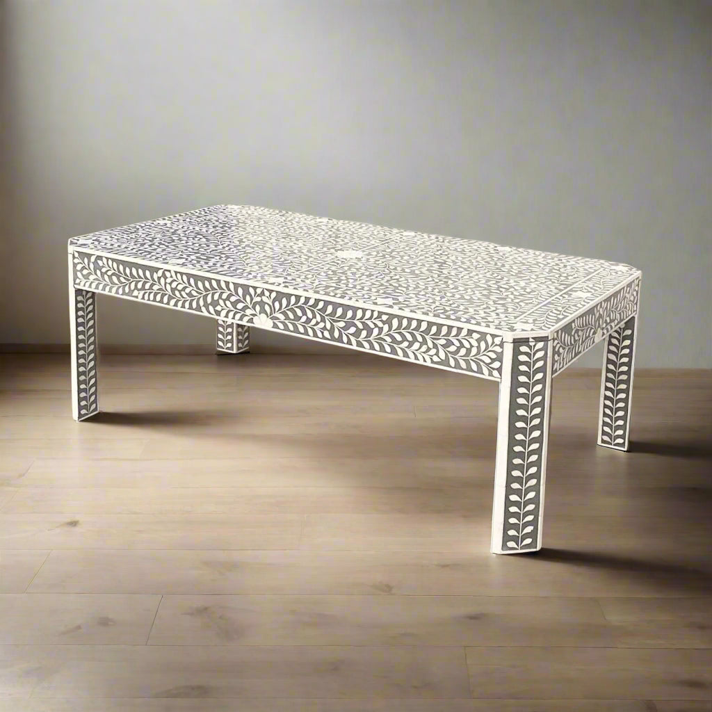 Heritage Inlay floral Coffee Table