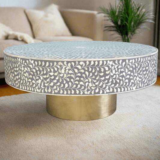 How to Style Your Living Room with Statement Inlay Furniture