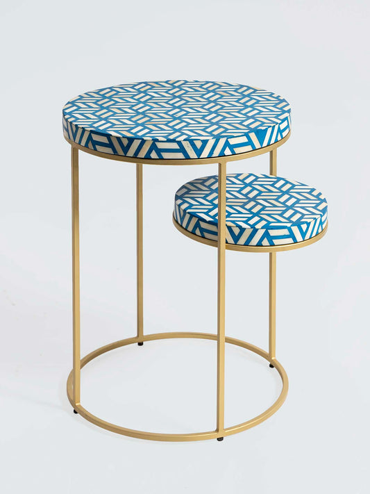 Azure Inlay Nesting Tables
