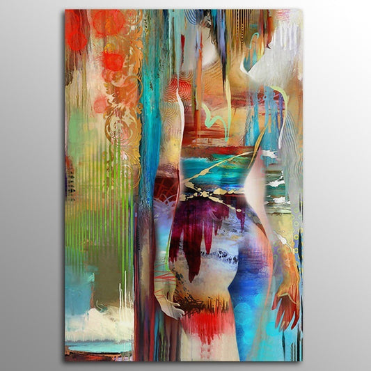 Abstract art beauty decorative painting