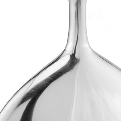 16" Silver Tulip Aluminum Table Vase-4