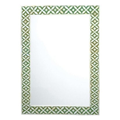 Bone inlay mirror frame image 0