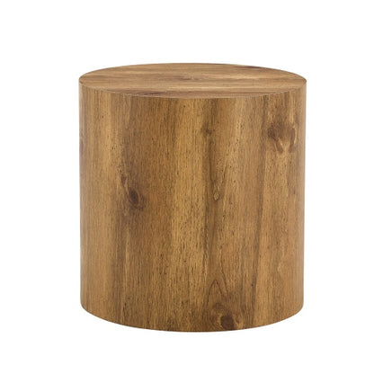 The Cylindrical Wooden side Table