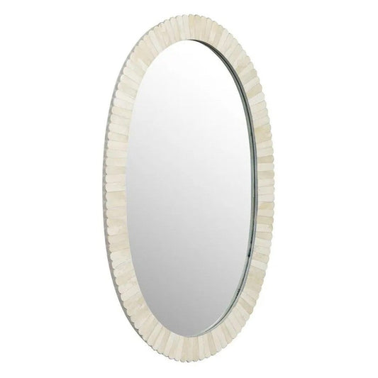 Heritage inlay oval wall Mirror frame