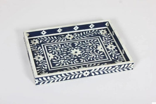  and  Heritage inlay wooden decorative serving tray