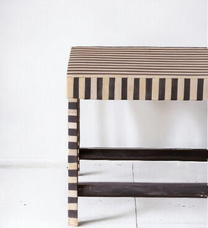  Heritage inlay stripe pattern Bench