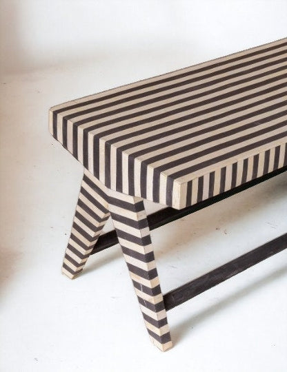  Heritage inlay stripe pattern Bench
